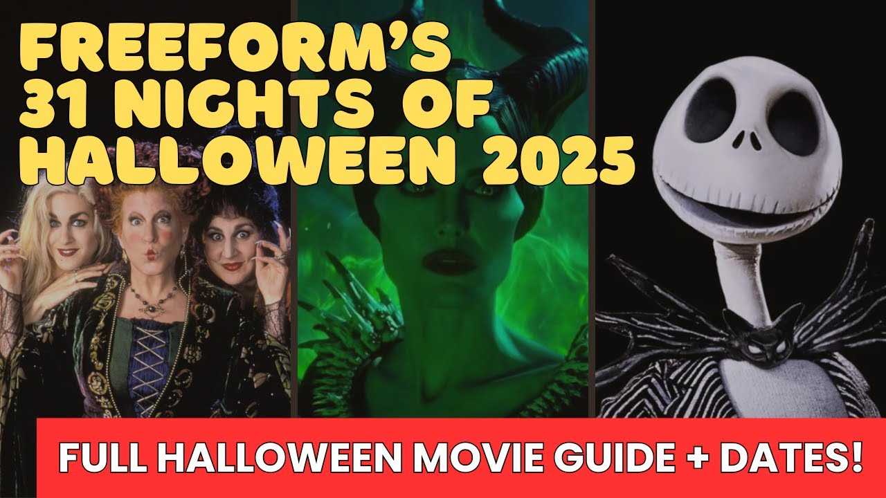 Freeform's 31 Nights of Halloween 2025 Lineup 🎃