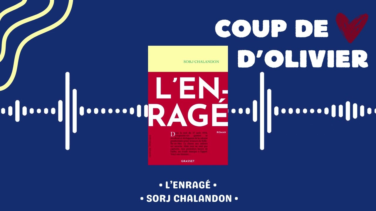 Découvrez 'L'Enragé' de Sorj Chalandon : Un Coup de Cœur à Ne Pas Manquer 📚