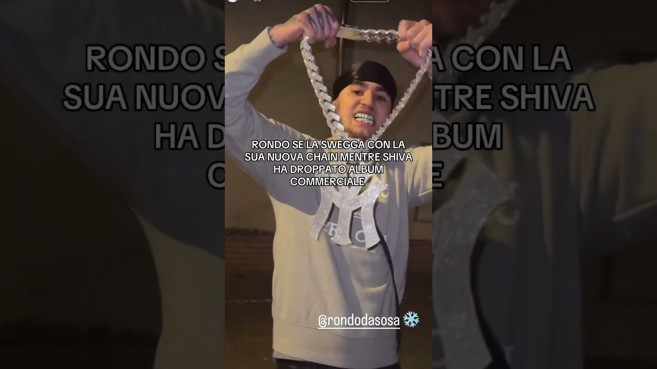 Rondo svela la nuova chain dopo il disco di Shiva e Sfera 🎶