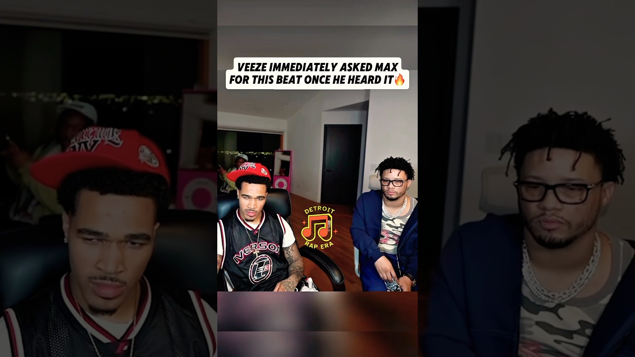 Veeze Immediately Asked Plaqueboymax For This Beat Once He Heard It 🔥 #shorts #viral #trending