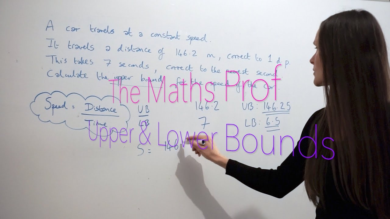 The Maths Prof: Upper & Lower Bounds Exam Questions