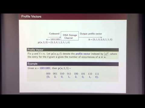 Coding for DNA-based Storage Systems