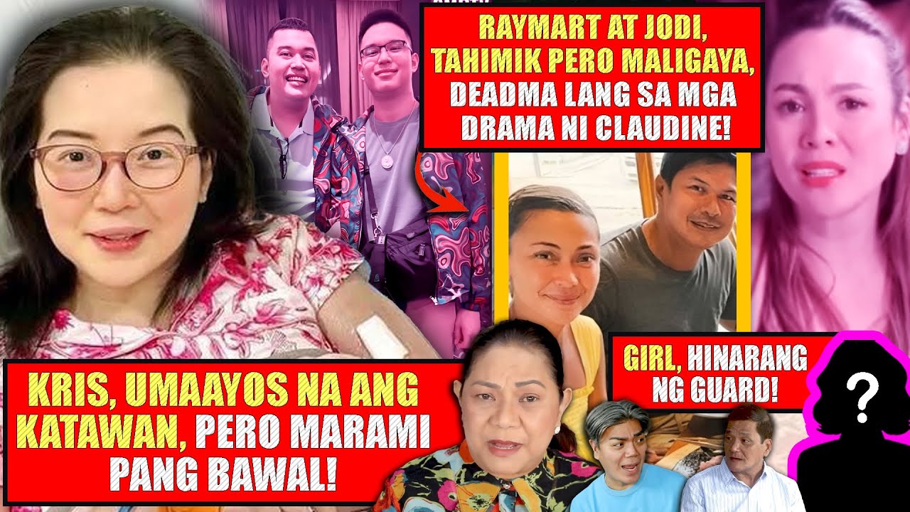 JOSH AT BIMBY, PROXY NI KRIS, BAWAL PA SA MATATAONG LUGAR!❗MGA PASABOG NI CLAUDINE, WALA NANG EPEK!❗