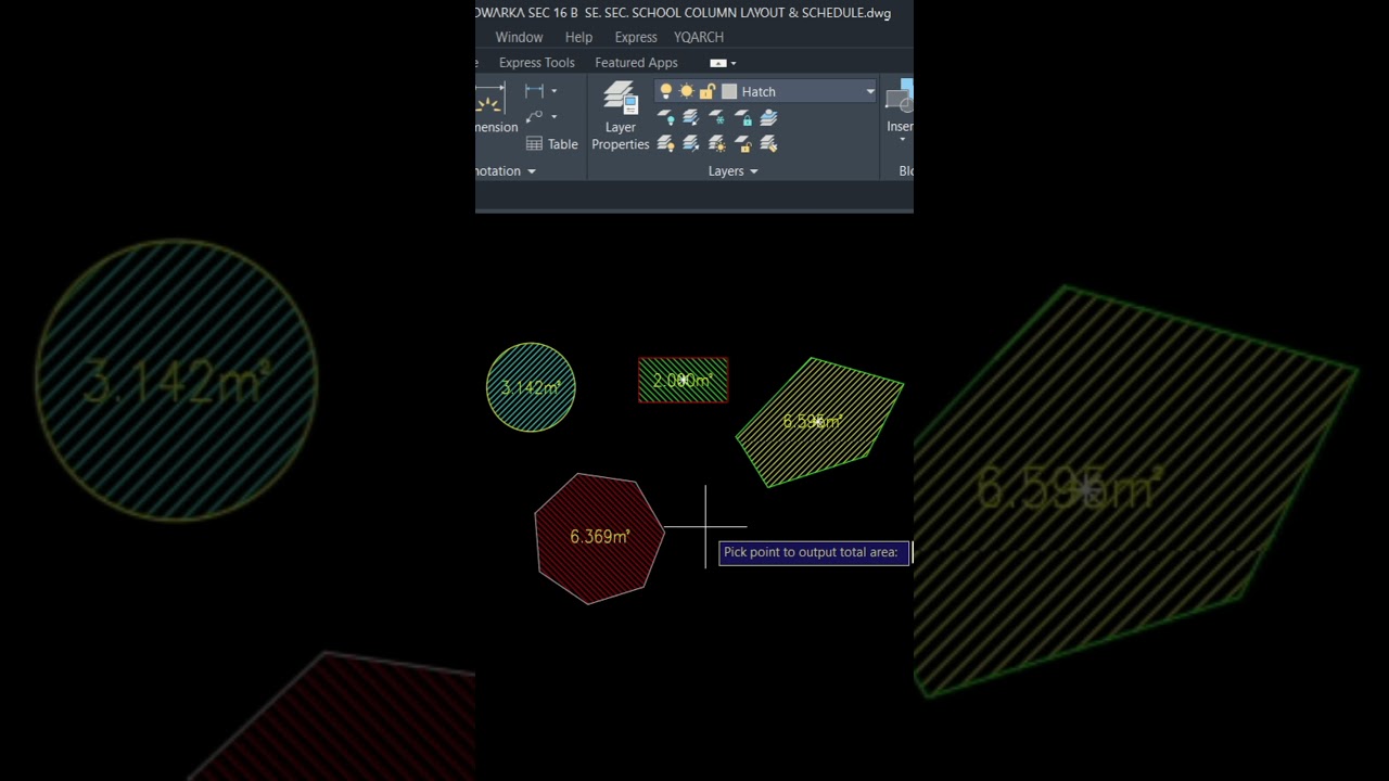 AutoCAD यंत्र 09: सिर्फ 1 क्लिक में क्षेत्रफल तुरंत मापें 🛠️
