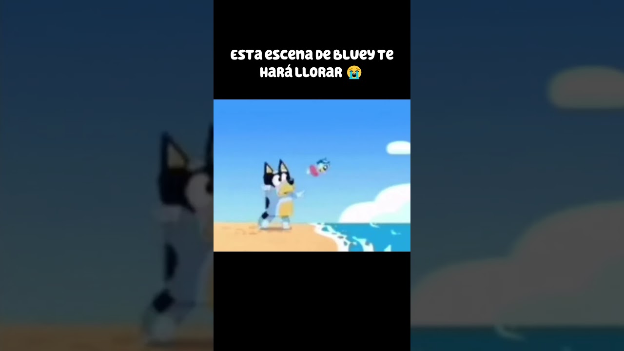 ¡Esta emotiva escena de Bluey te hará llorar! 😢