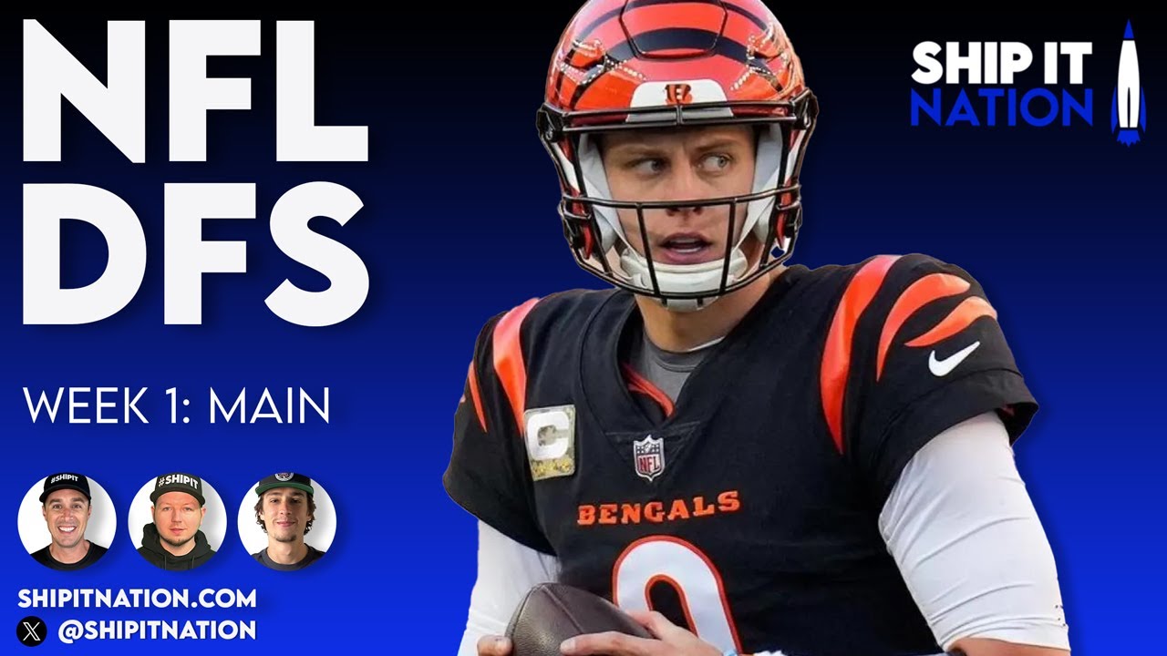 NFL Week 1 DFS Picks & Plays | Sept 7, 2025 🏈