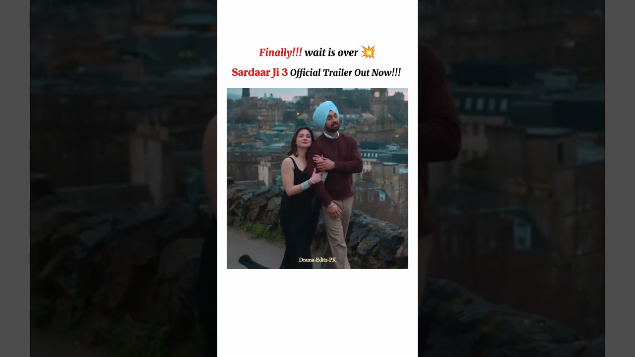 Hania Amir Shines in Sardaar Ji 3! π