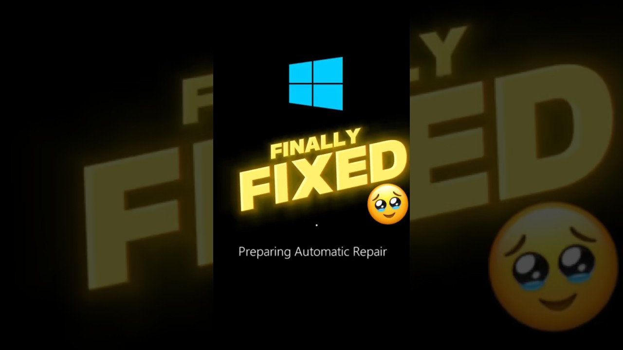 Fix Windows 10 Automatic Repair Loop 🔧