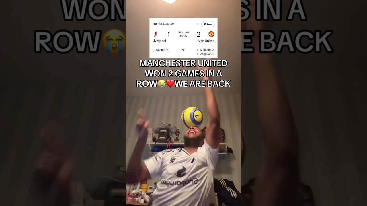 Thrilling Comeback! Manchester United Beats Liverpool 2-1 ⚽ Highlights & Key Moments