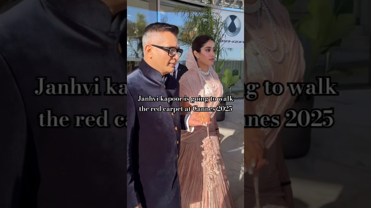 Janhvi Kapoor Shines at Cannes 2025 🌟