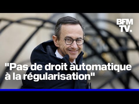 Immigration: Bruno Retailleau durcit les règles de régularisation des sans-papiers