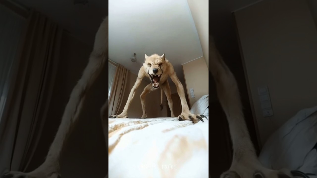 Wolf Version 💀 | Trending Meme & Troll Edits