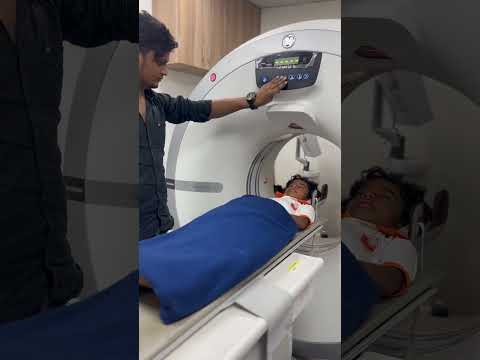 Ct Scan Brain Plain Positioning 6year old girl 👧 #ctscan #ctscantechnician #trend #ytshorts #shorts