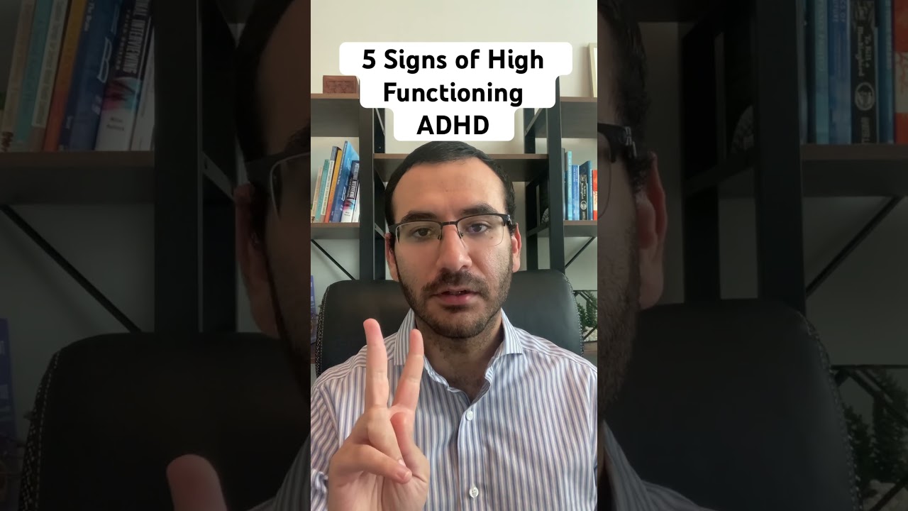 5 Signs of High-Functioning ADHD β¨