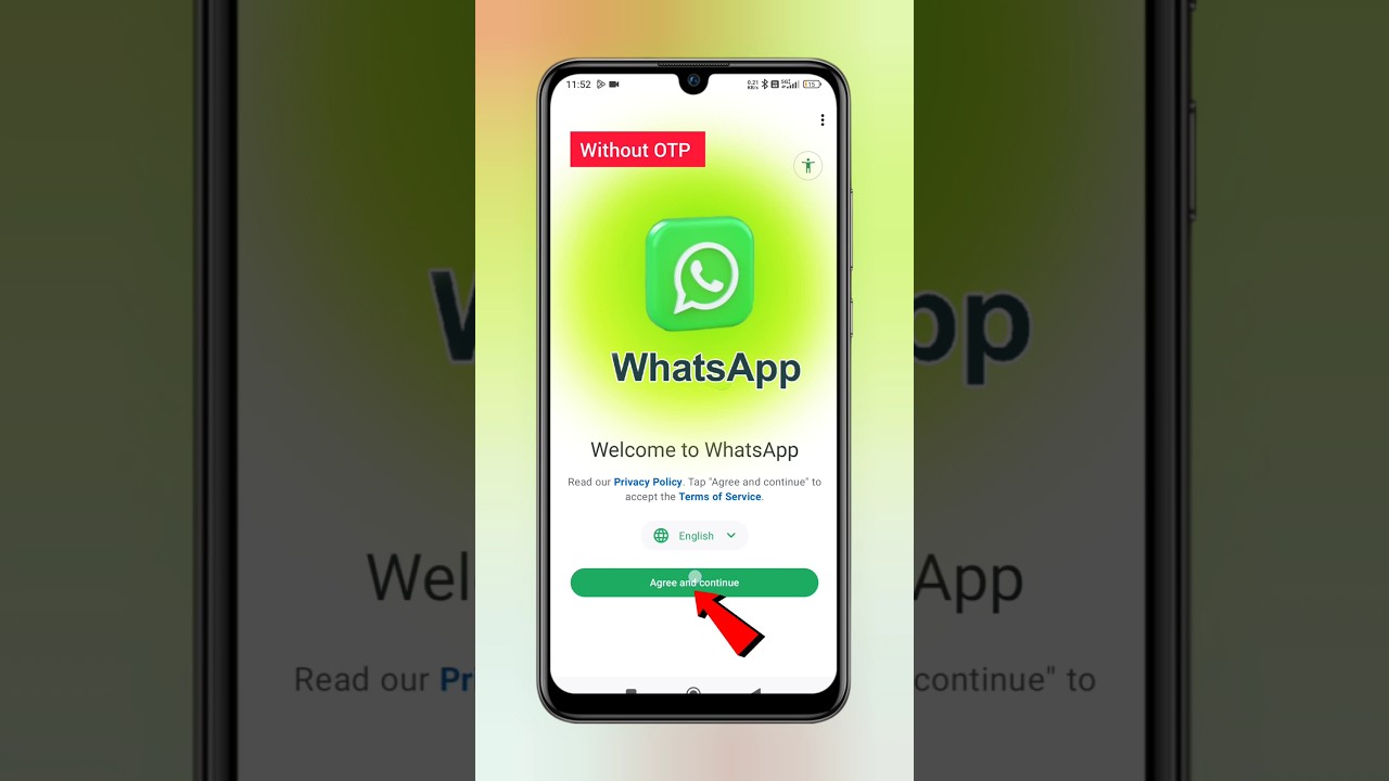 WhatsApp account without OTP | WhatsApp login without OTP | Tech Frack #shorts #whatsapp #tutorial