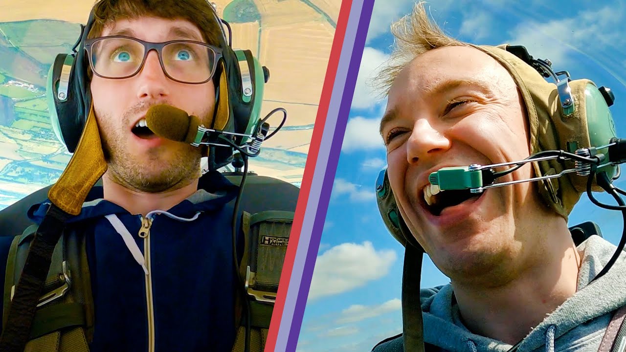 Tom Scott & Jay Foreman Try Aerobatics ✈️