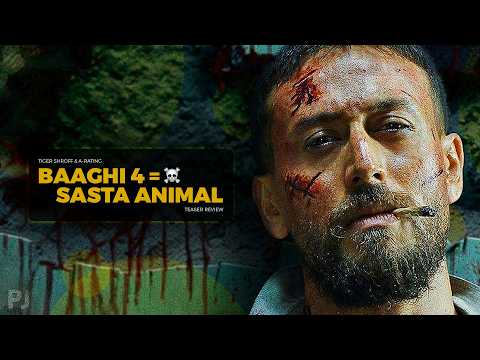 TRY HARD VIOLENCE ⋮ BAAGHI 4 TEASER REVIEW