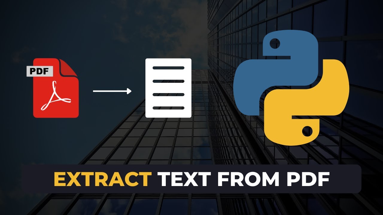 Extract Text from PDFs with Python 📄