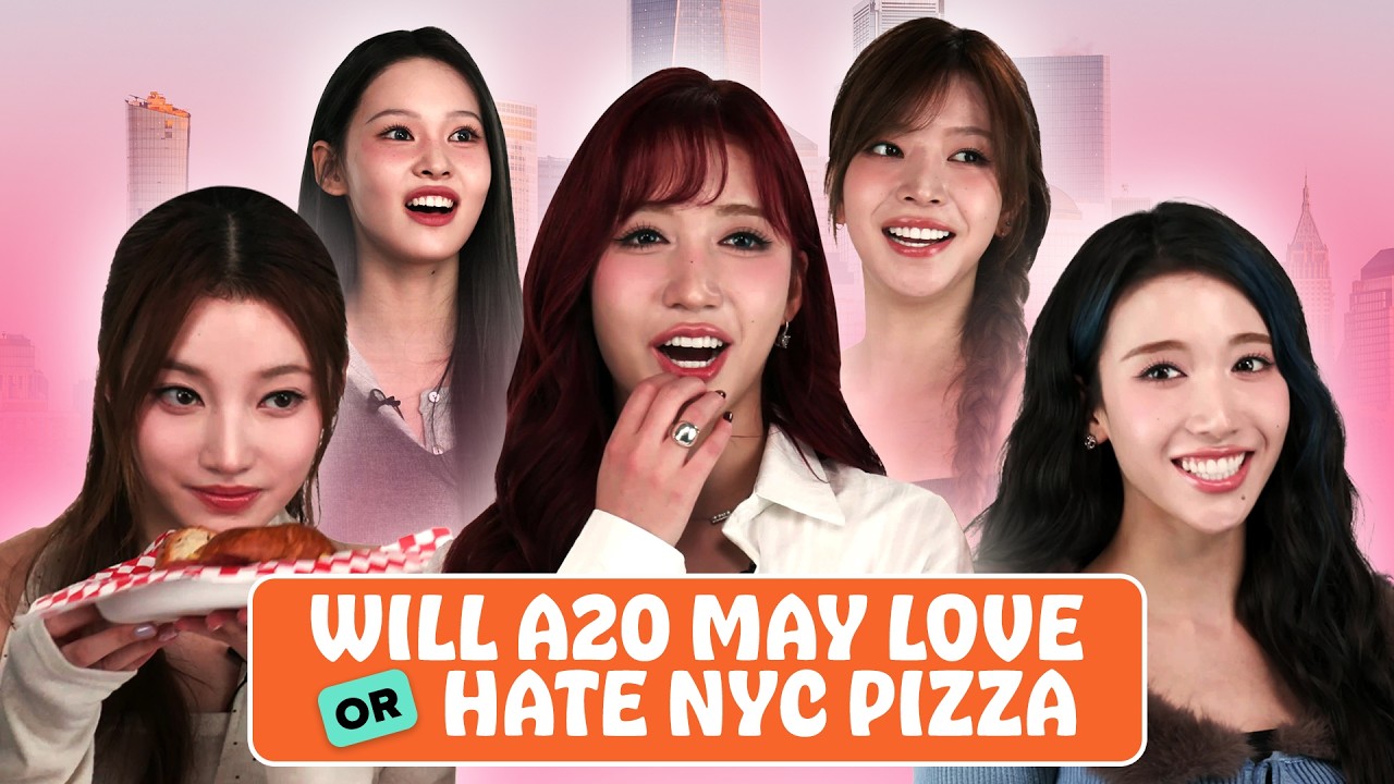 A2O MAY Tastes NYC Classics for the First Time 🍎