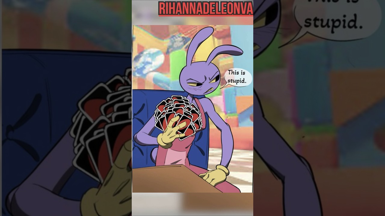 "Jax's Uno Turn" FunnyBunny Short Comic Dub