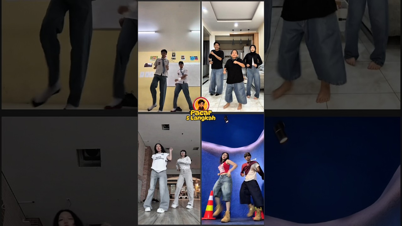 Kalian Pilih Yang Mana Nih? | Pacar 5 Langkah Dance TikTok Terbaru #dancetiktok
