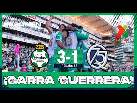 HIGHLIGHTS - Santos vs Querétaro | Liga MX - Jornada 15 Apertura 2025 | TUDN