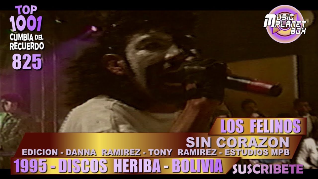 LOS FELINOS - Sin Corazón | Cumbia Boliviana Recuerdo