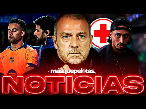 💣 ¡TENSIÓN EN EL BARÇA! Flick se planta 💬 “No cambio nada” + Eric García lesionado