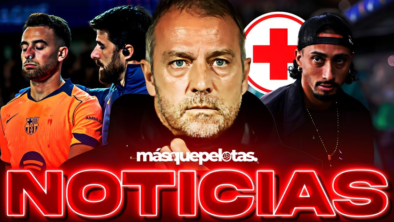 🔥 Tensión en el Barça: Flick se mantiene firme y sin cambios tras críticas + Lesión de Eric García