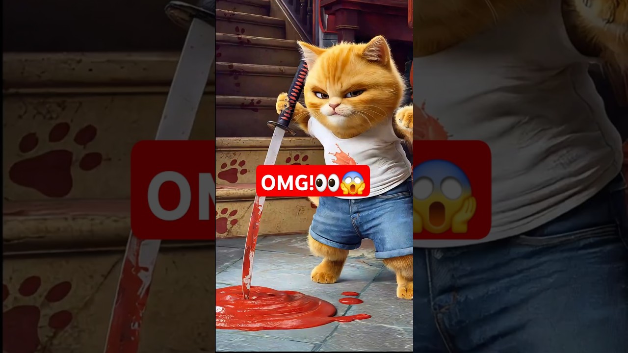 Police Visit Samurai Cat 🐱👮