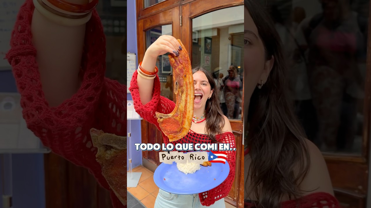 Mi experiencia gastronómica en Puerto Rico 🇵🇷