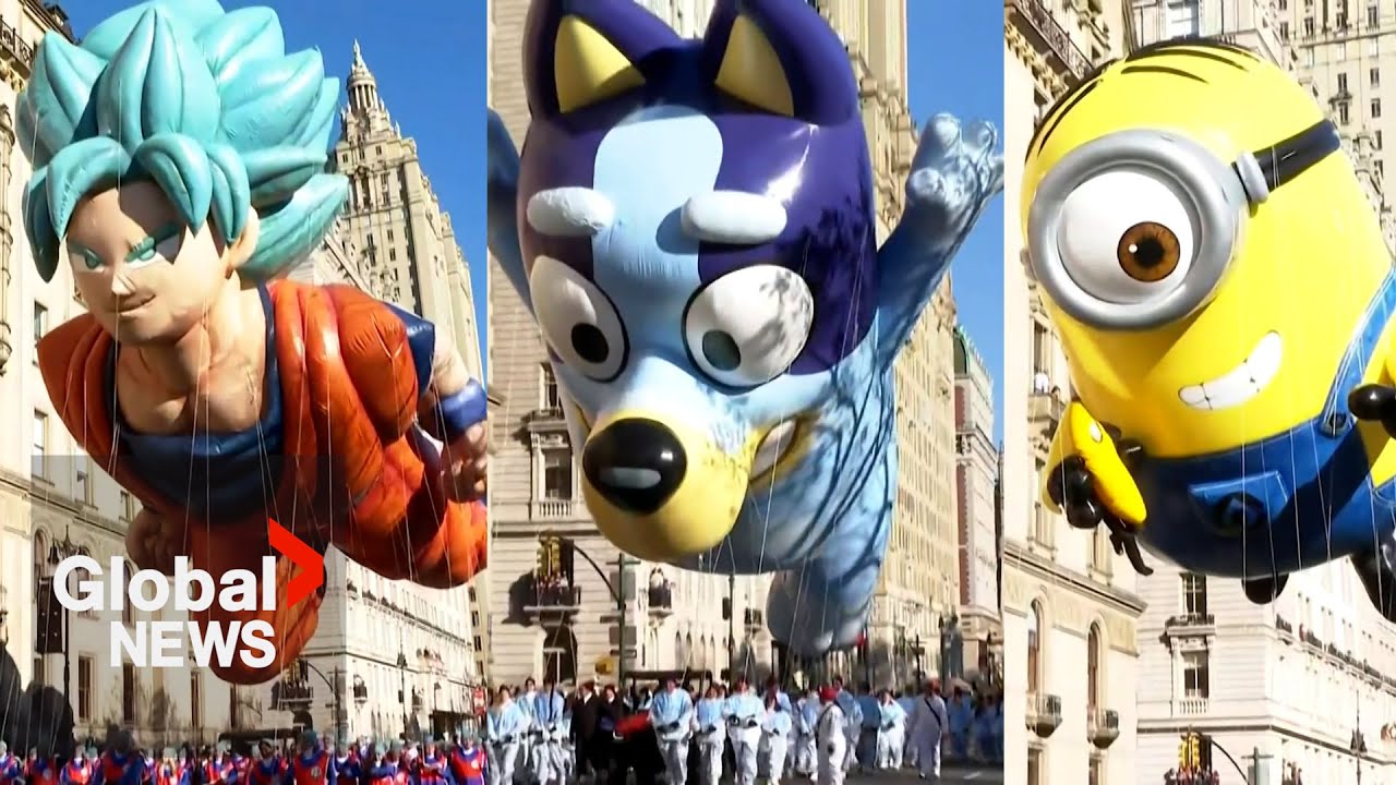 Top Balloons & Floats at Macy’s Thanksgiving Parade 2022 🎈
