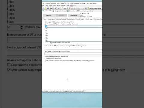 Find and Download All PDF Files in Websites