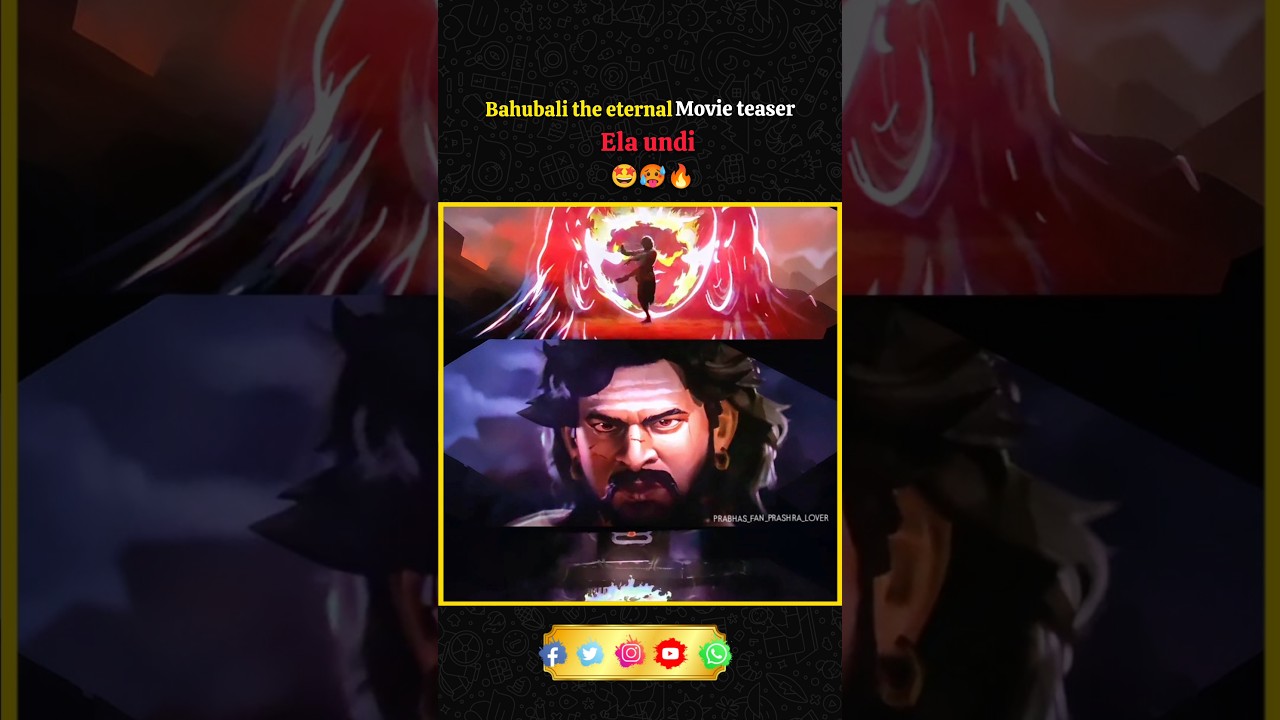Bahubali: The Eternal Teaser - Epic Sneak Peek 🔥