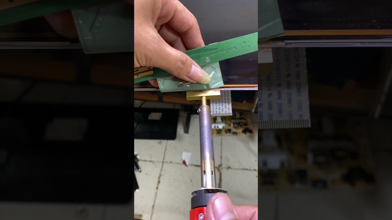 Removing Cof from Used LCD TV 🛠️