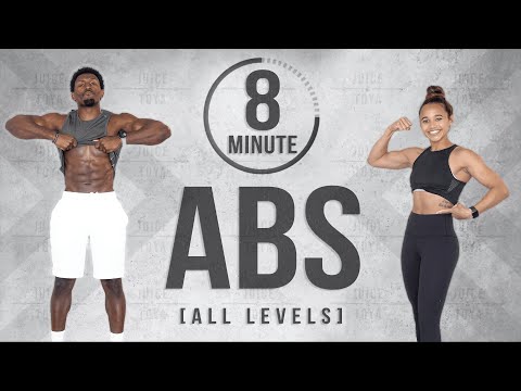 8 Minute Abs [For All Fitness Levels]