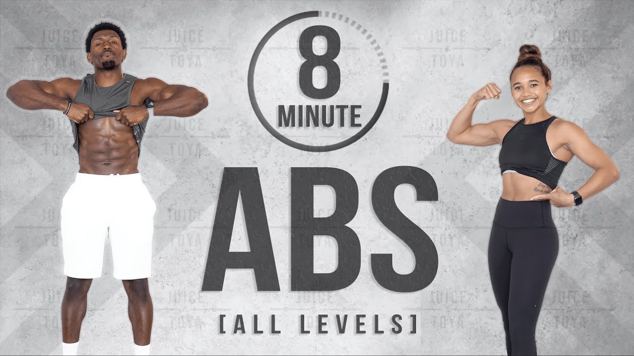 8 Minute Abs Workout for All Fitness Levels