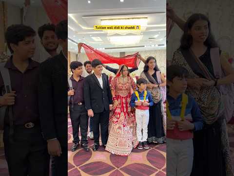 Tuition wali didi ki shaddi ๐ฉโ๐ซ #shorts #sejalgabashorts #tuition #teacher