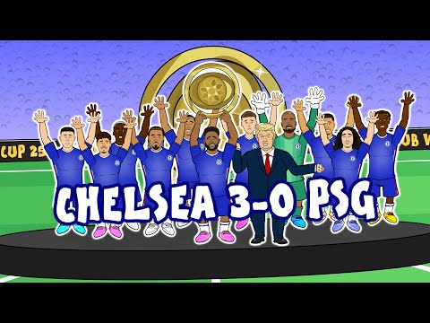 CHELSEA WIN THE CLUB WORLD CUP🏆 (Chelsea 3-0 PSG Final Goals Highlights Cole Palmer)