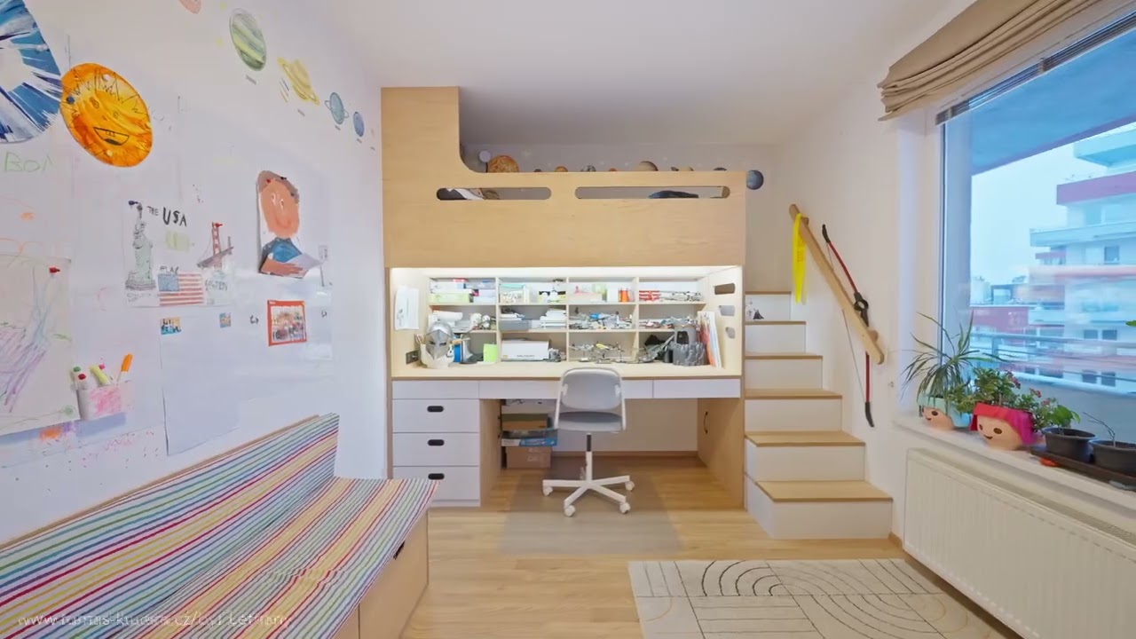 Prostorný 3+kk byt s obří terasou v Praze Letňany 🏡