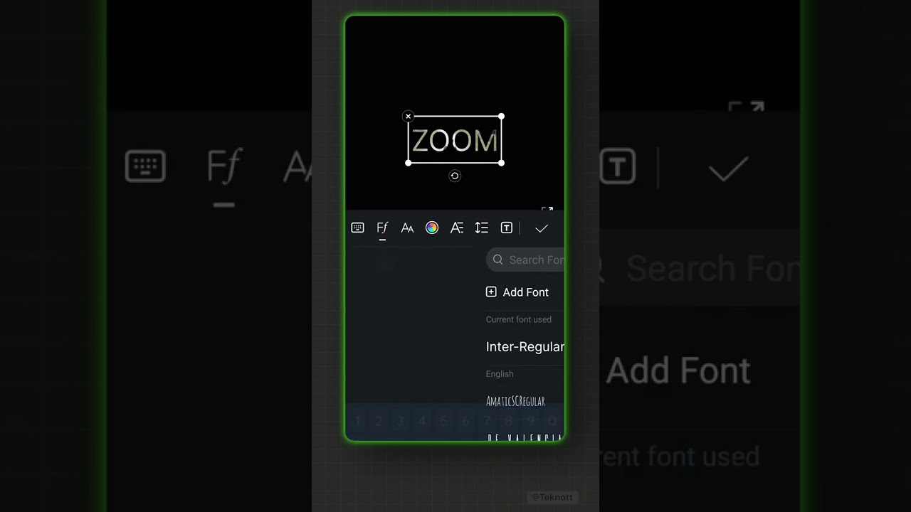 VN App Tutorial: Quick Text Zoom Intro ✨