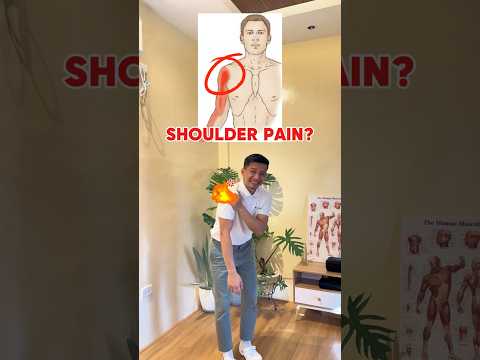 Shoulder pain relief stretch in seconds 🤩🤩🤩