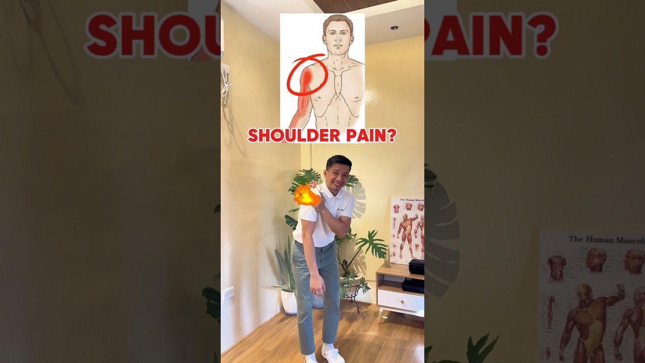 Quick Shoulder Pain Relief Stretch in Seconds