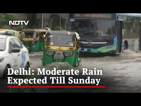 Temperature In Delhi, Drenched By Rain, Drops To 25 Degrees