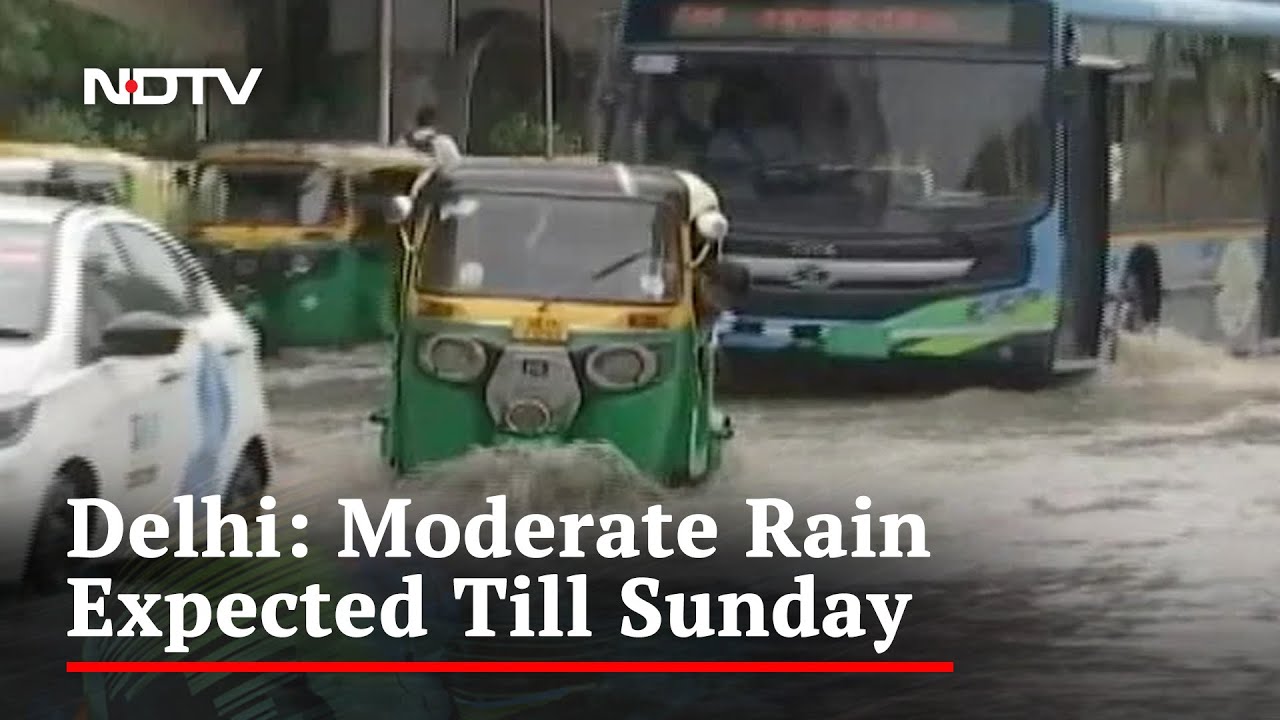 Delhi's Temperature Falls to 25°C After Heavy Rainfall 🌧️