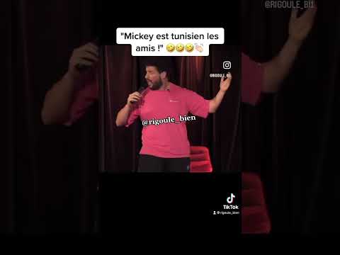 Mickey est tunisien !🤣 #pourtoi #foryou #humour #redouane #sketch #tunisien #disneyland #mdr #viral