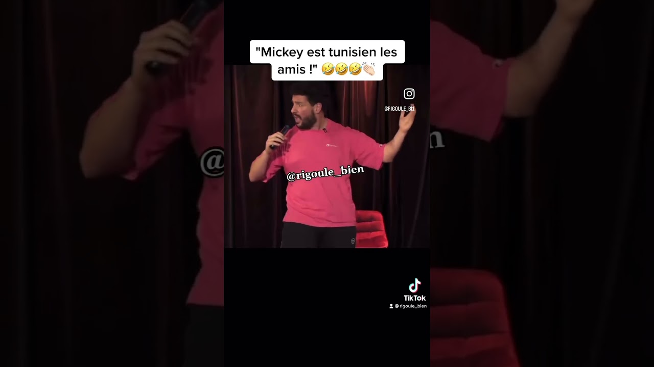 Mickey est Tunisien ! 😂 Découvrez cette vidéo hilarante #pourtoi