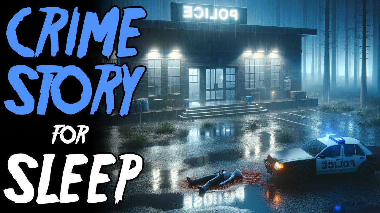 Sleep Tight with True Crime & Rain Sounds 🌧️ | Black Screen Vol. 20