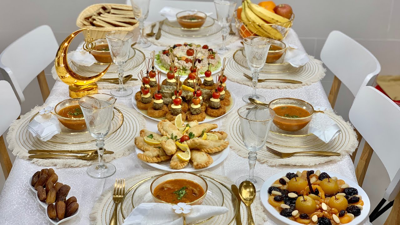 استمتع بأشهى أطباق أول يوم رمضان 🍽️ مع وصفات مميزة ومقبلات شهية