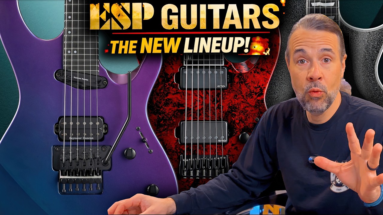 Bro… Have you seen these INSANE new ESP Guitars?